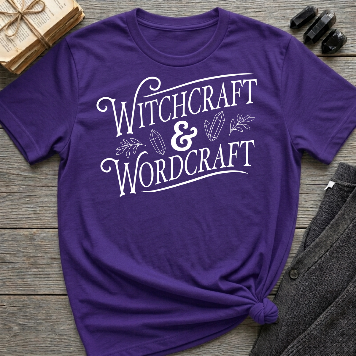 Witchcraft & Wordcraft - Typography T-Shirt