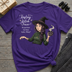 Resting Witch Face - Moody Witch Graphic T-Shirt