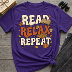 Read, Relax, Repeat - Graphic T-Shirt