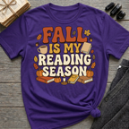 Fall Is My Reading Season - Graphic T-Shirt
