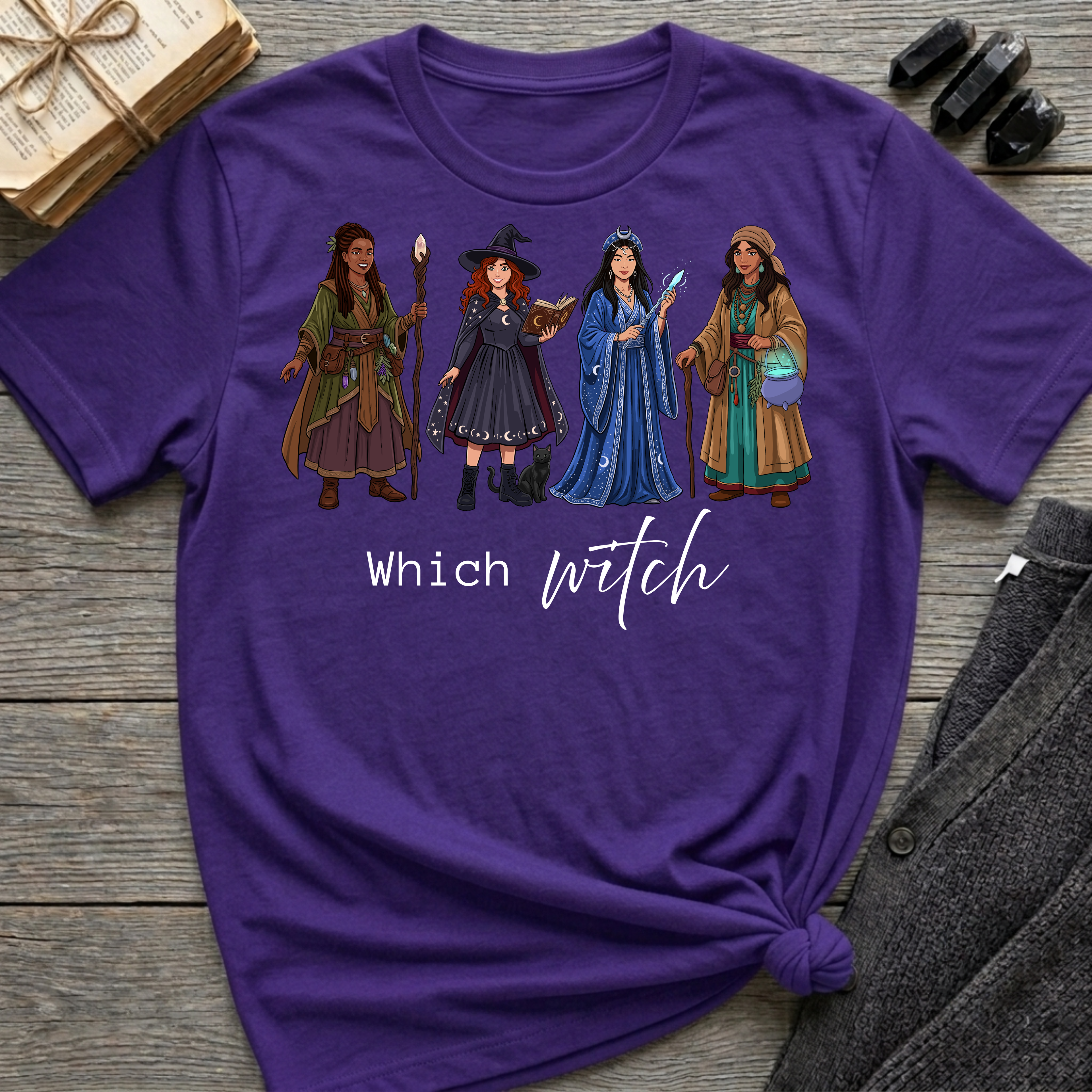 Which Witch - Witches (1-4) Graphic T-Shirt