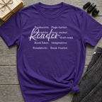 Reading definition - Typography T-Shirt