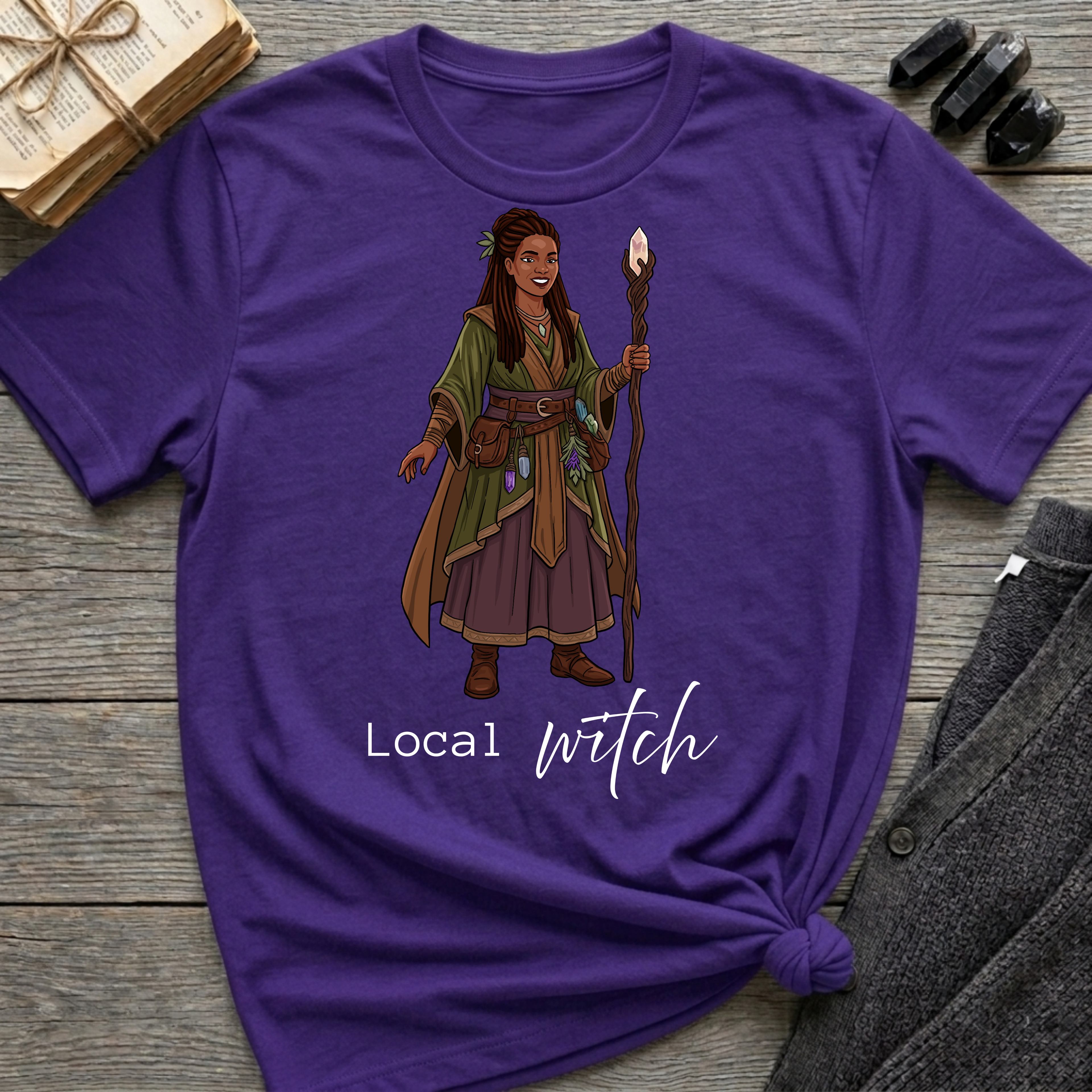 Local witch - Witch (Style 1) Graphic T-Shirt