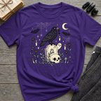 Raven, Skull & Moon - Graphic T-Shirt