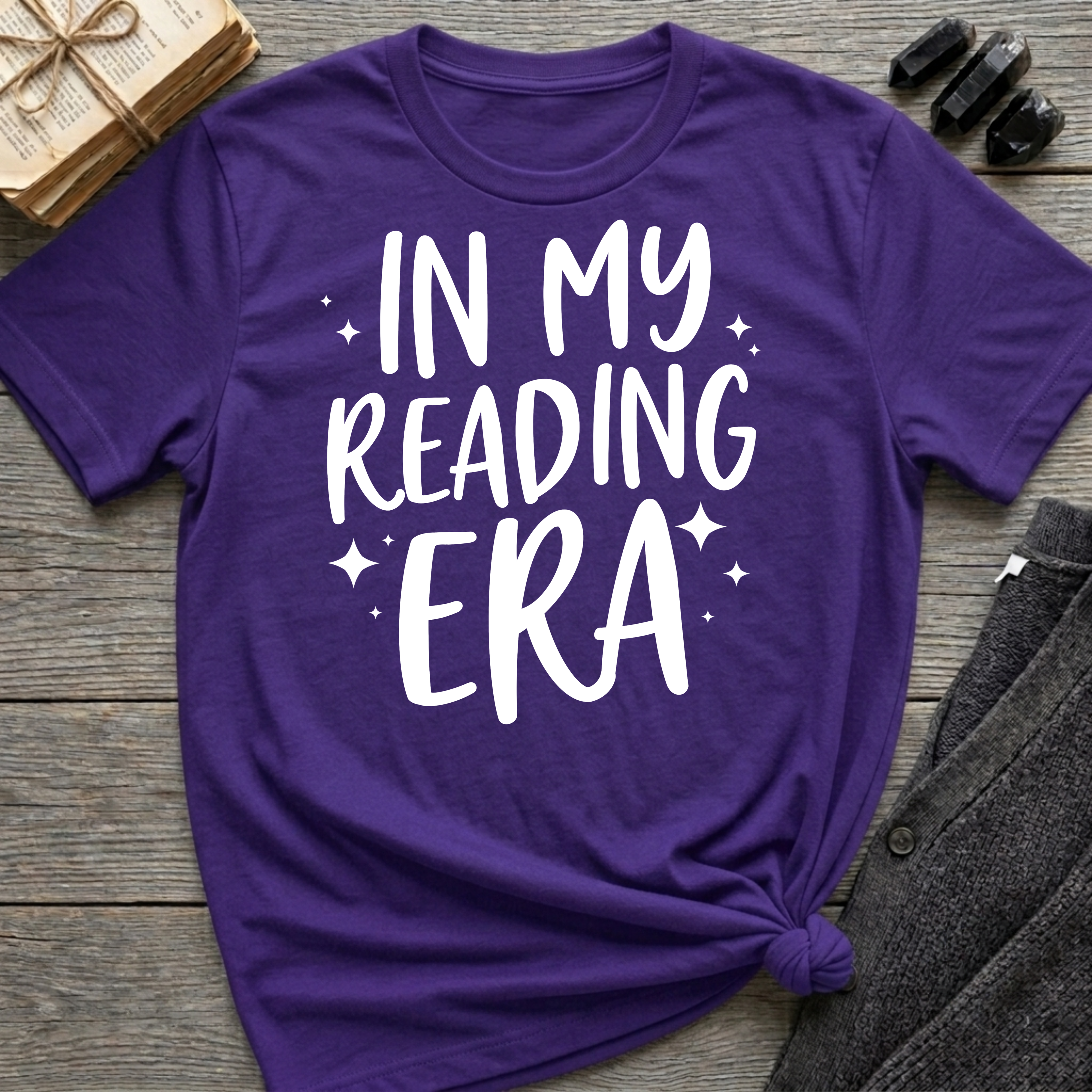In My Reading Era - Typography T-Shirt