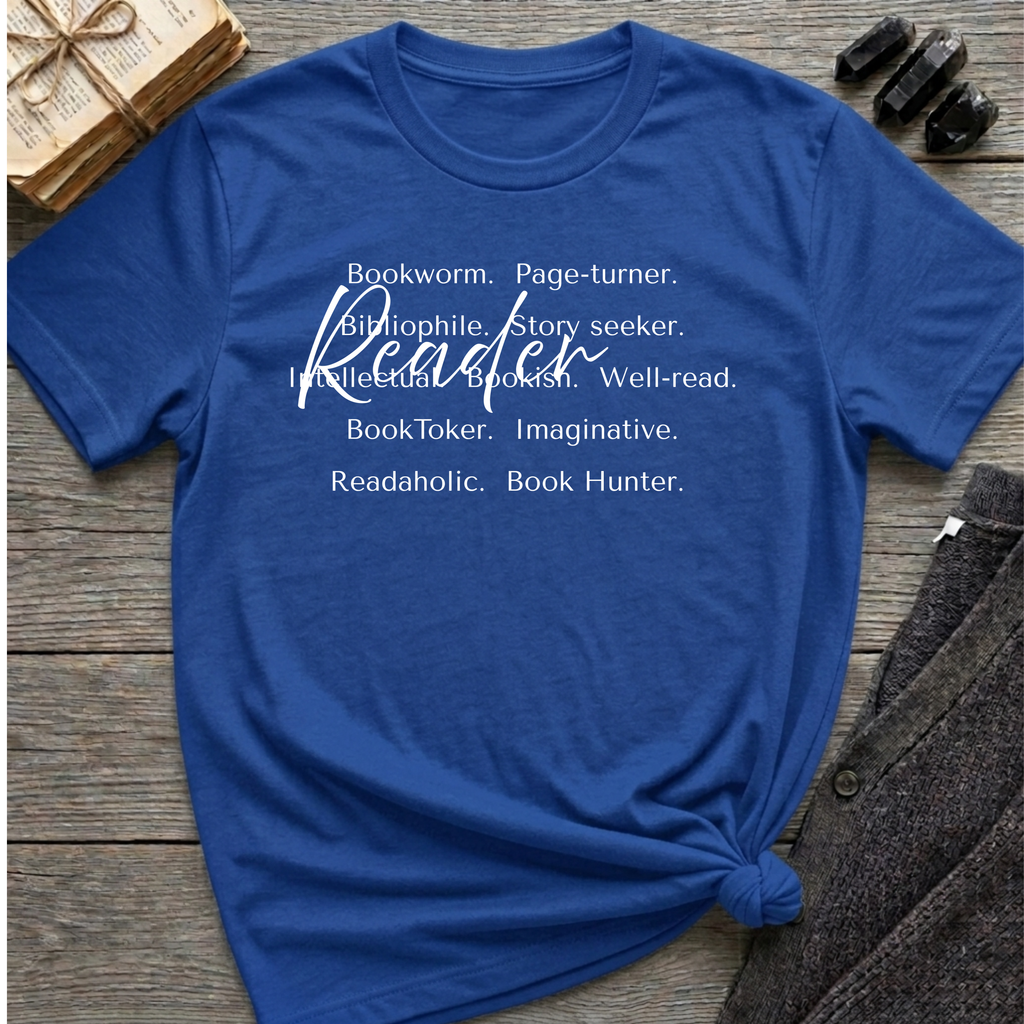 Reading definition - Typography T-Shirt