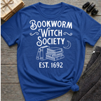 Bookworm Witch Society - Typography T-Shirt