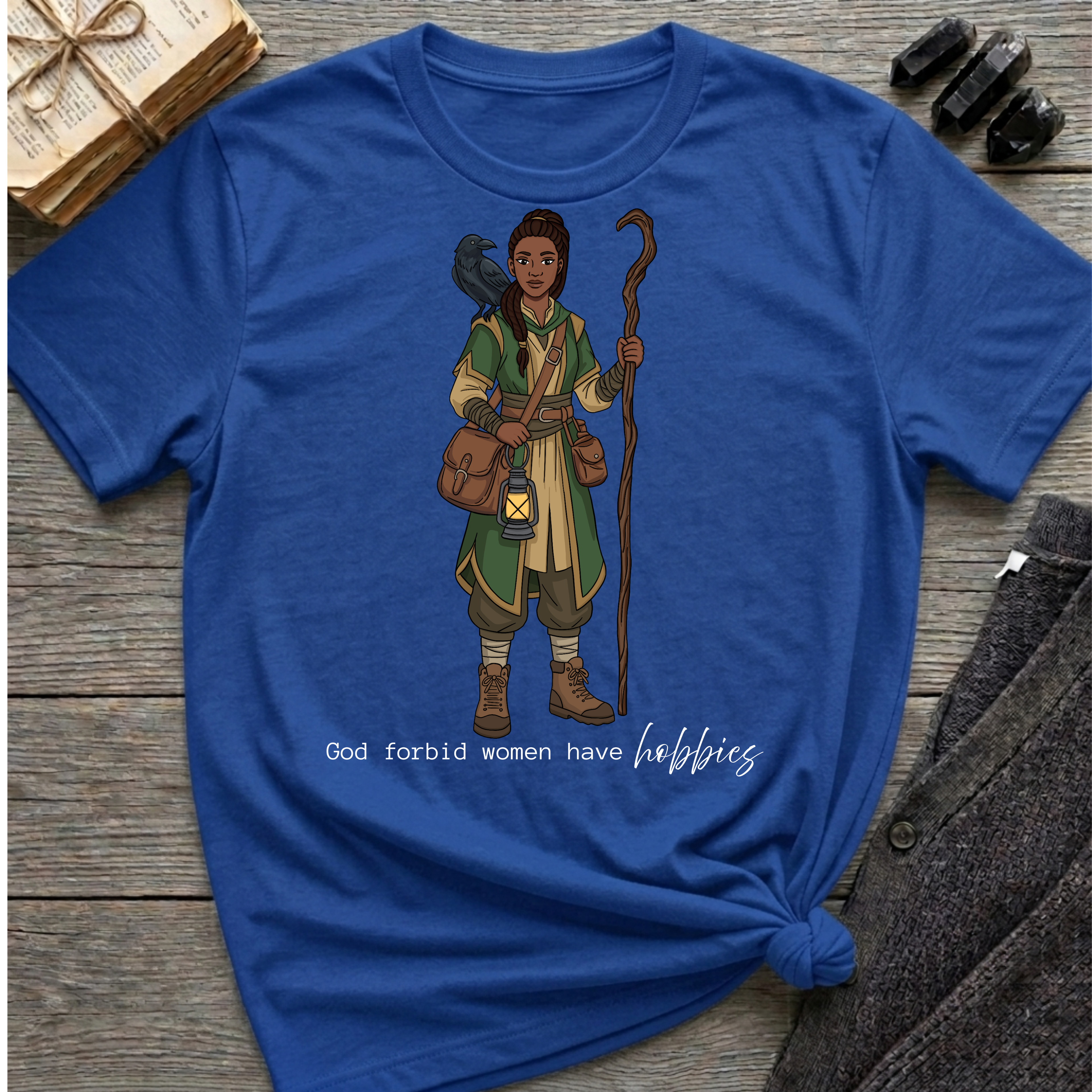 God Forbid Women Have Hobbies - Witch (Style 6) Graphic T-Shirt