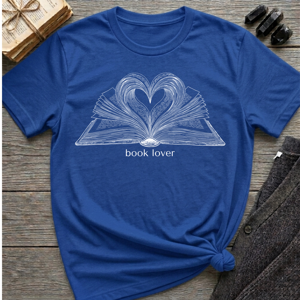 book lover - Heart Book T-Shirt