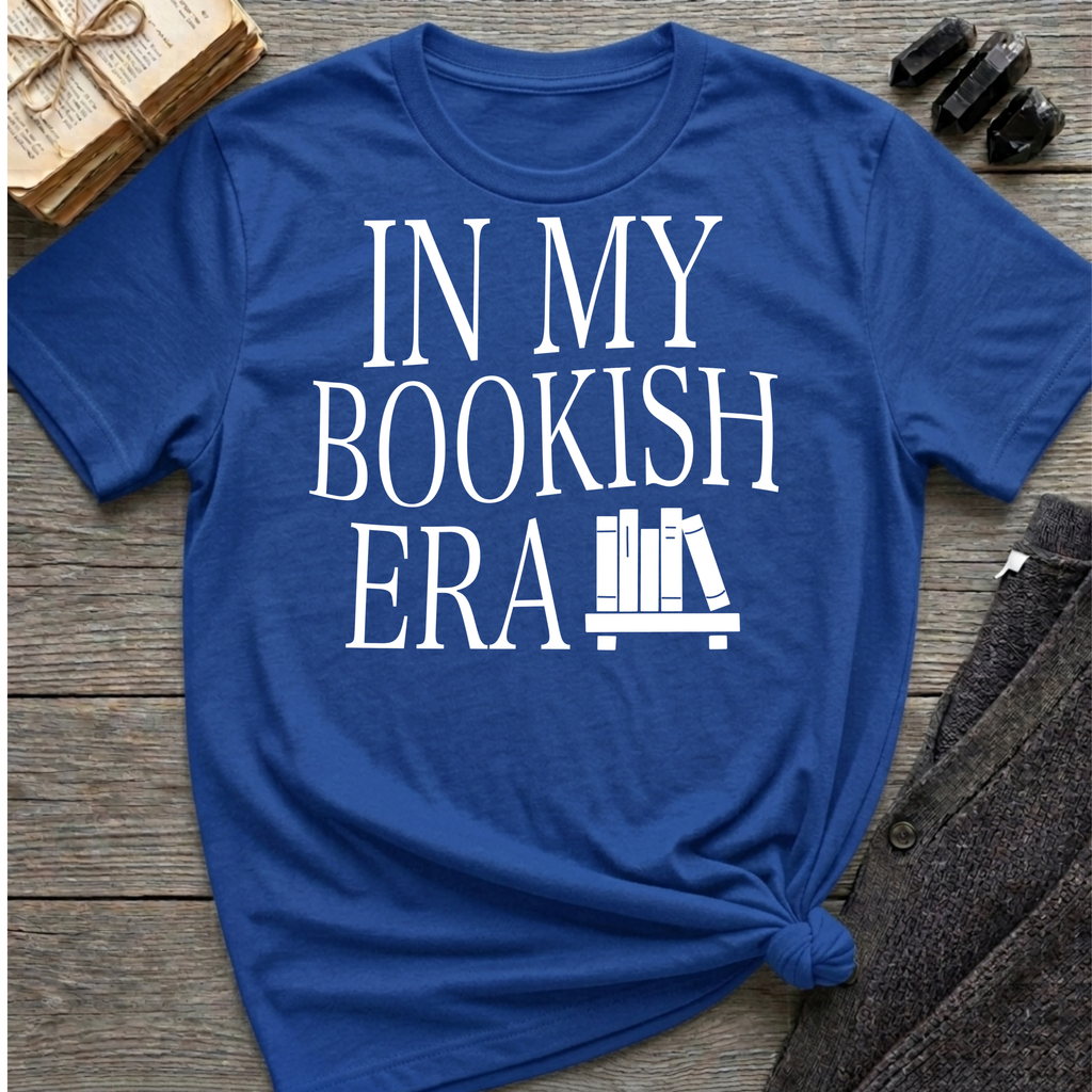 In my bookish era - Typography T-Shirt