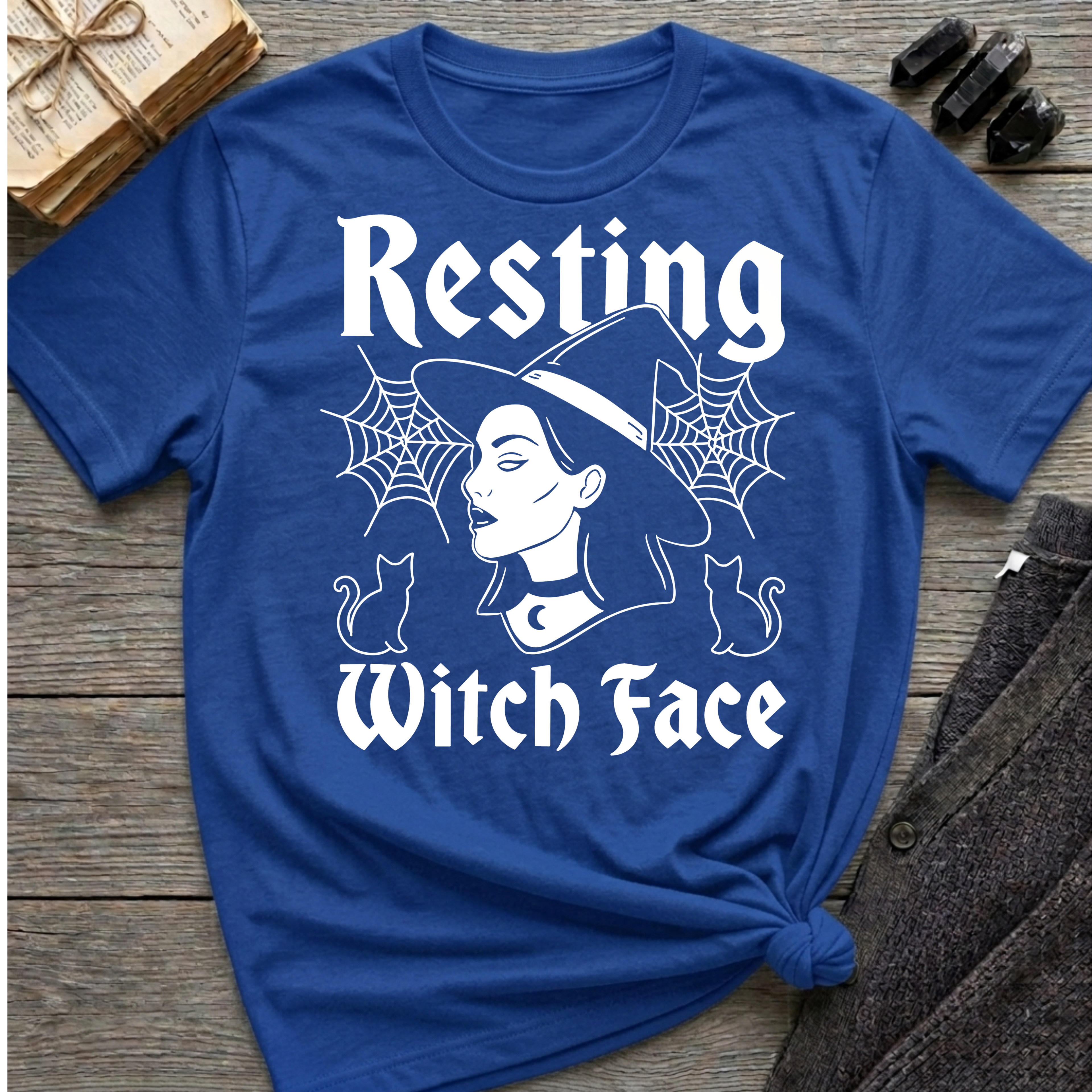 Resting Witch Face - Typography T-Shirt