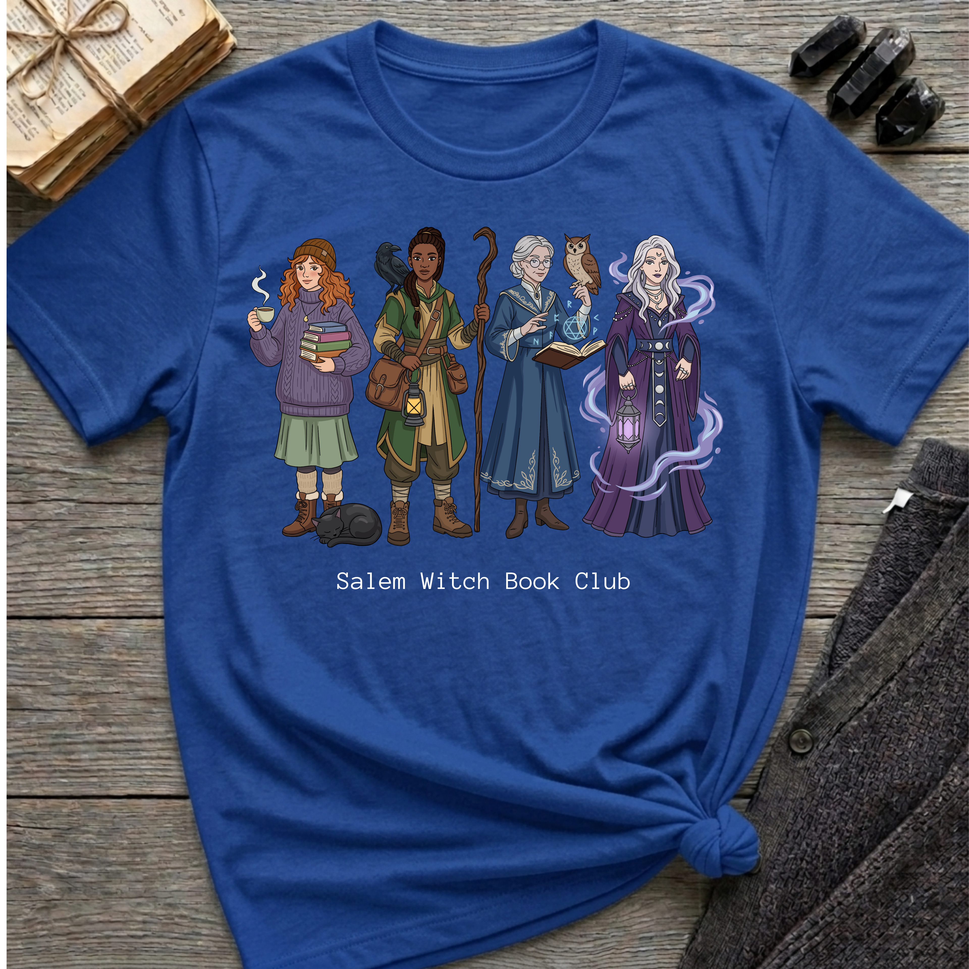 Salem Witch Book Club - Witches (5-8) Graphic T-Shirt