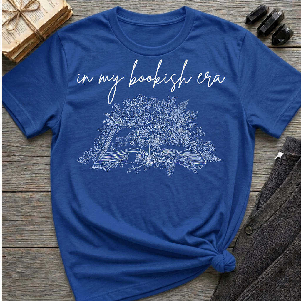 In my bookish era - Flower Book T-Shirt