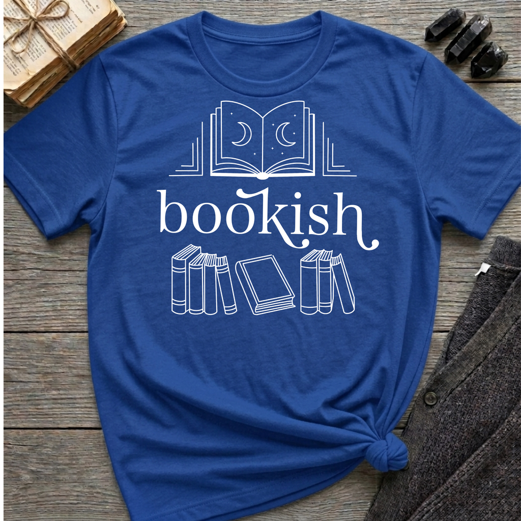 bookish - Typography T-Shirt