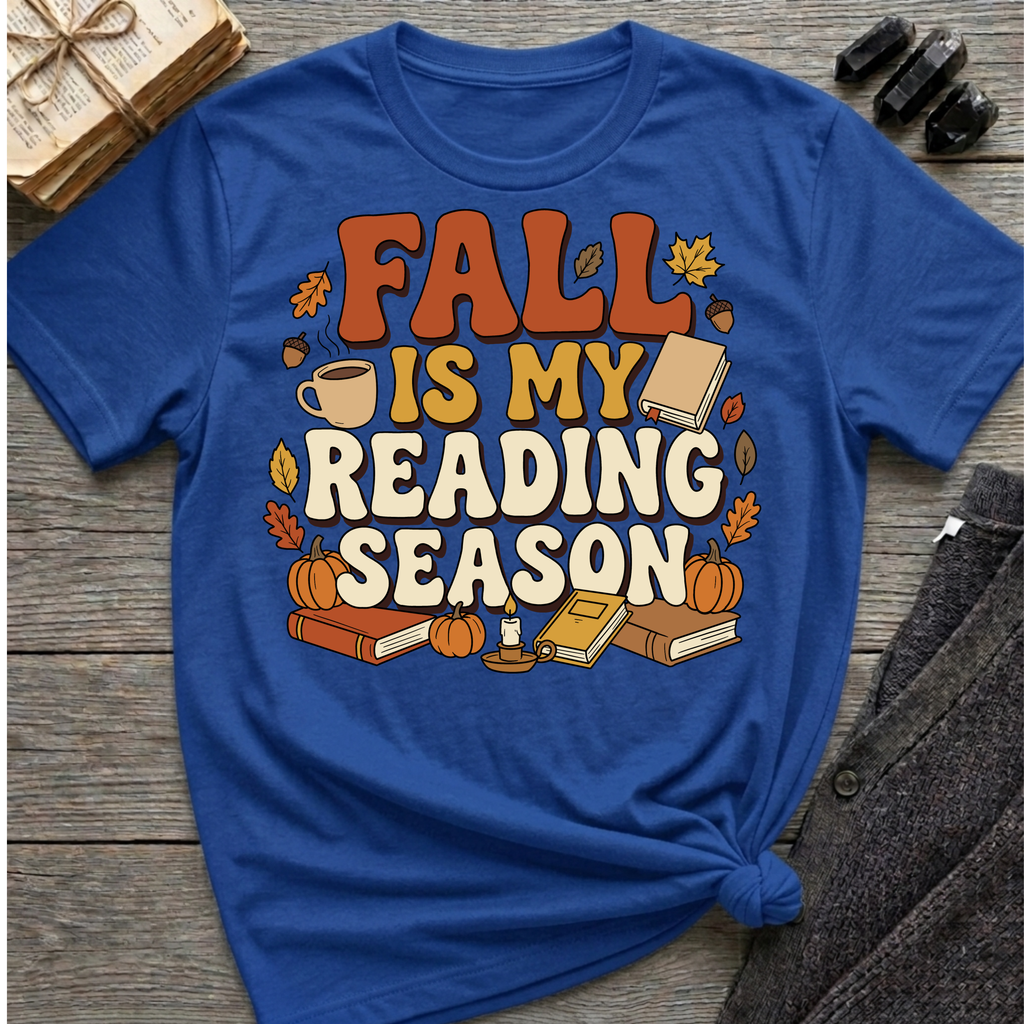 Fall Is My Reading Season - Graphic T-Shirt