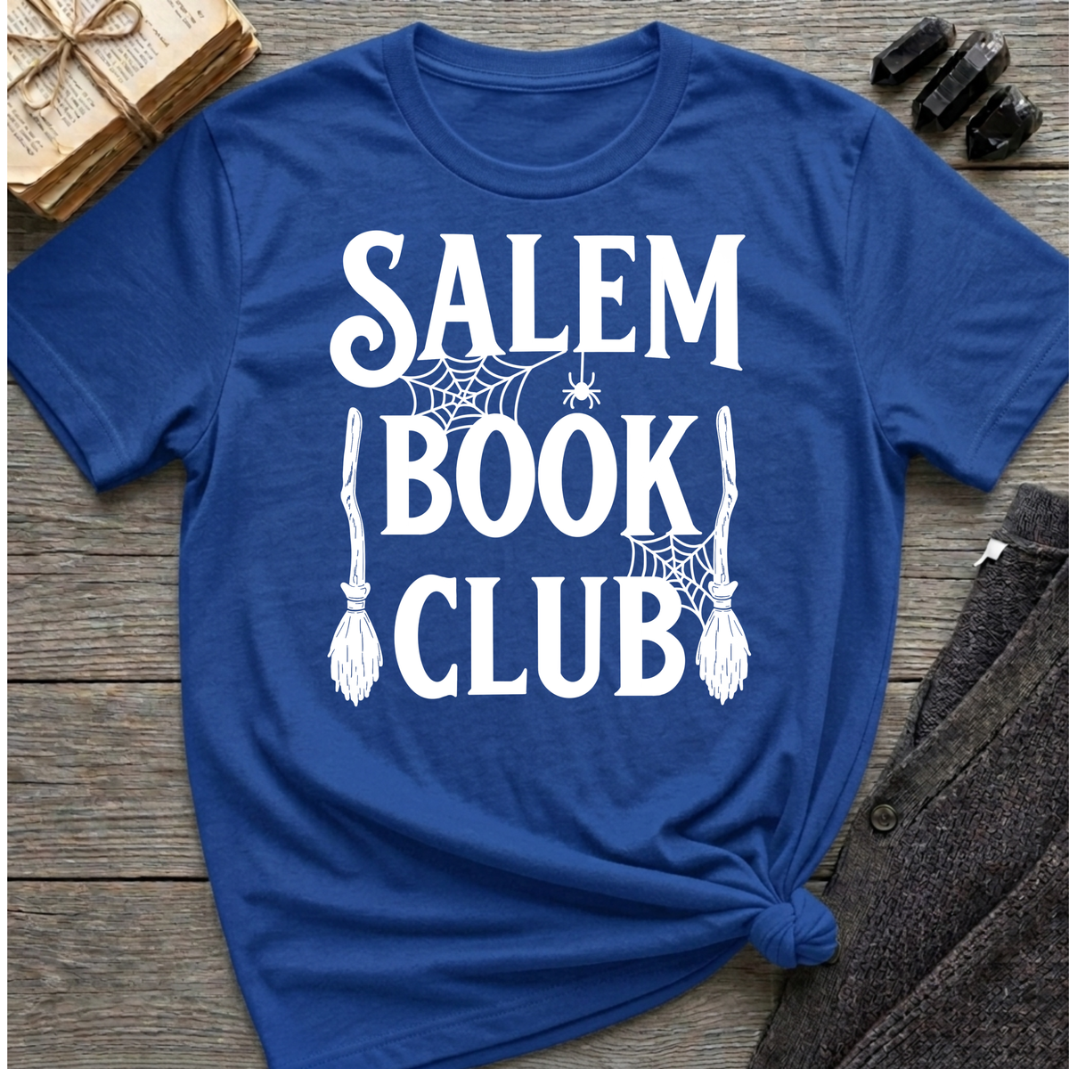 Salem Book Club - Typography T-Shirt
