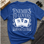Enemies to lovers book club - Typography T-Shirt