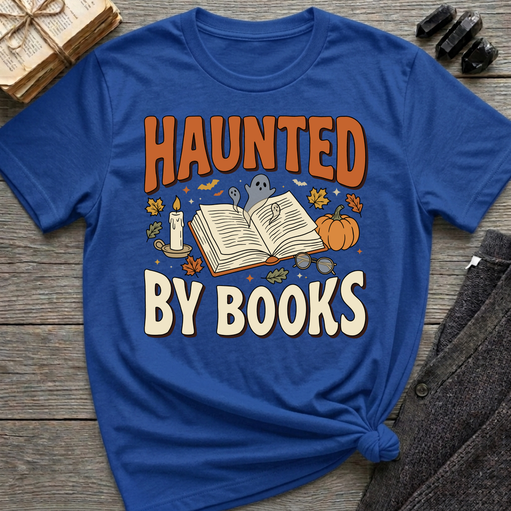 Haunted By Books - Graphic T-Shirt