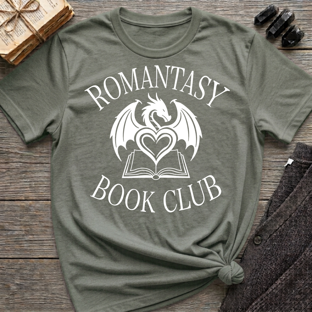 Romantasy Book Club - Typography T-Shirt