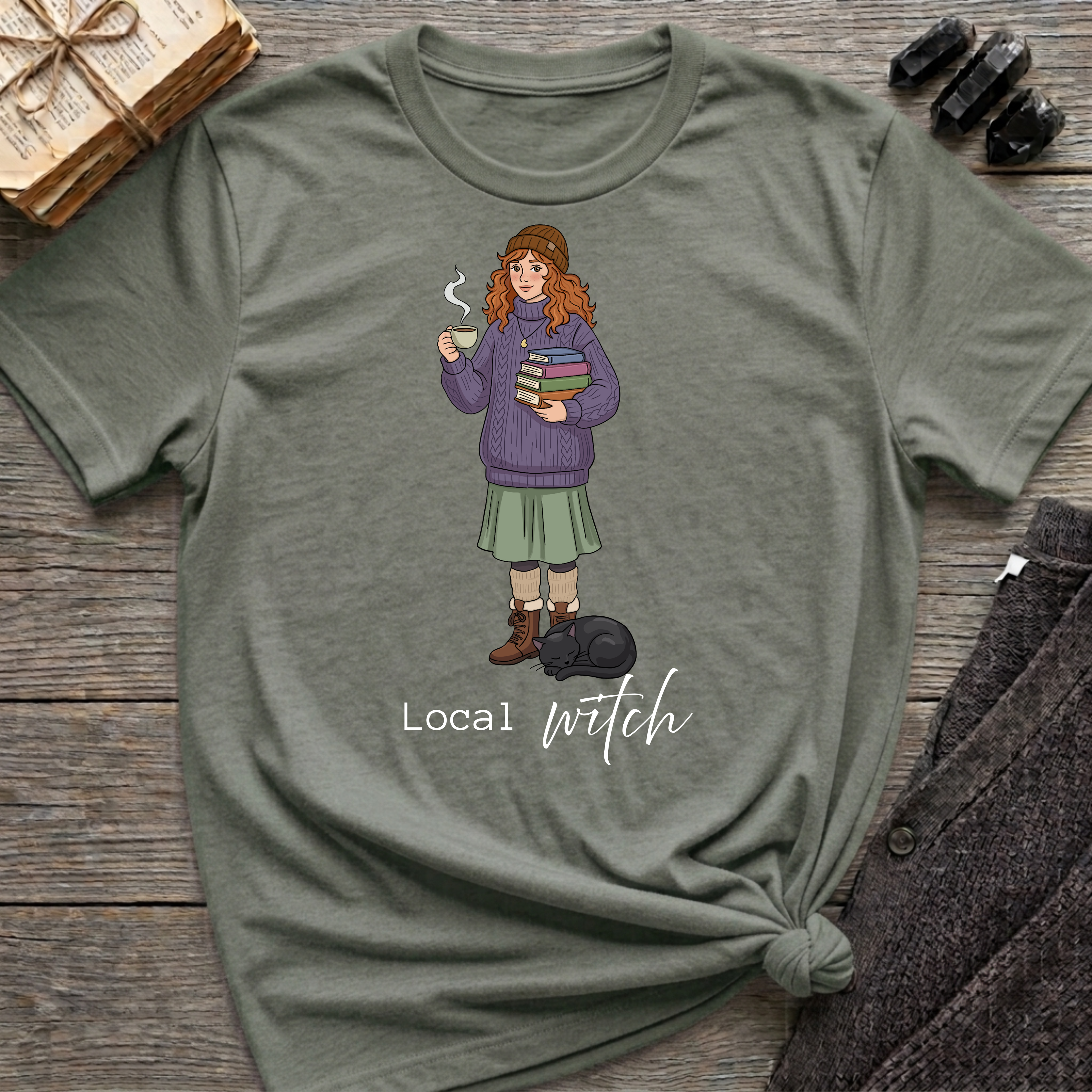 Local Witch - Witch (Style 5) Graphic T-Shirt