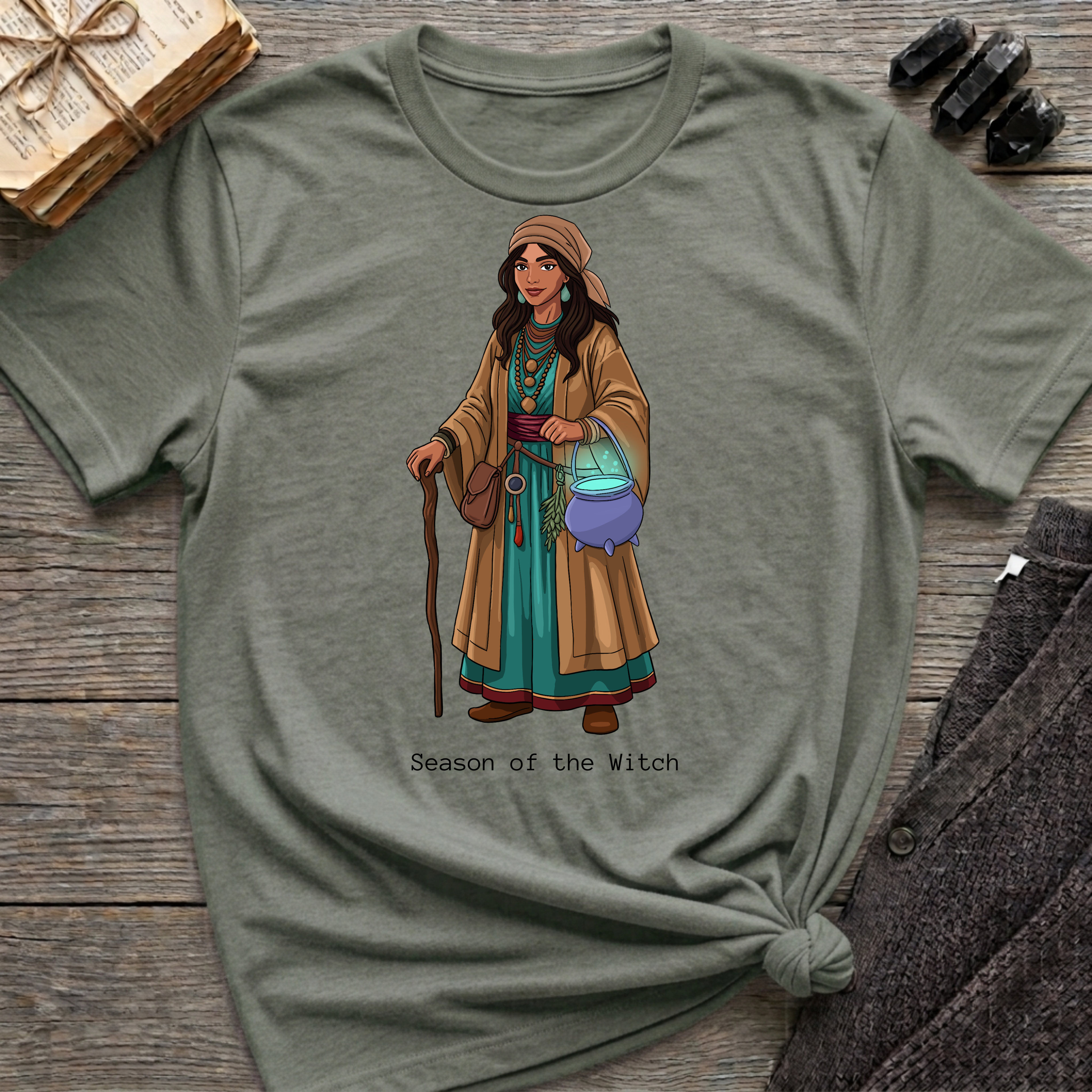 Season of the Witch - Witch (Style 4) Graphic T-Shirt