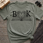 Book - Heart Book T-Shirt
