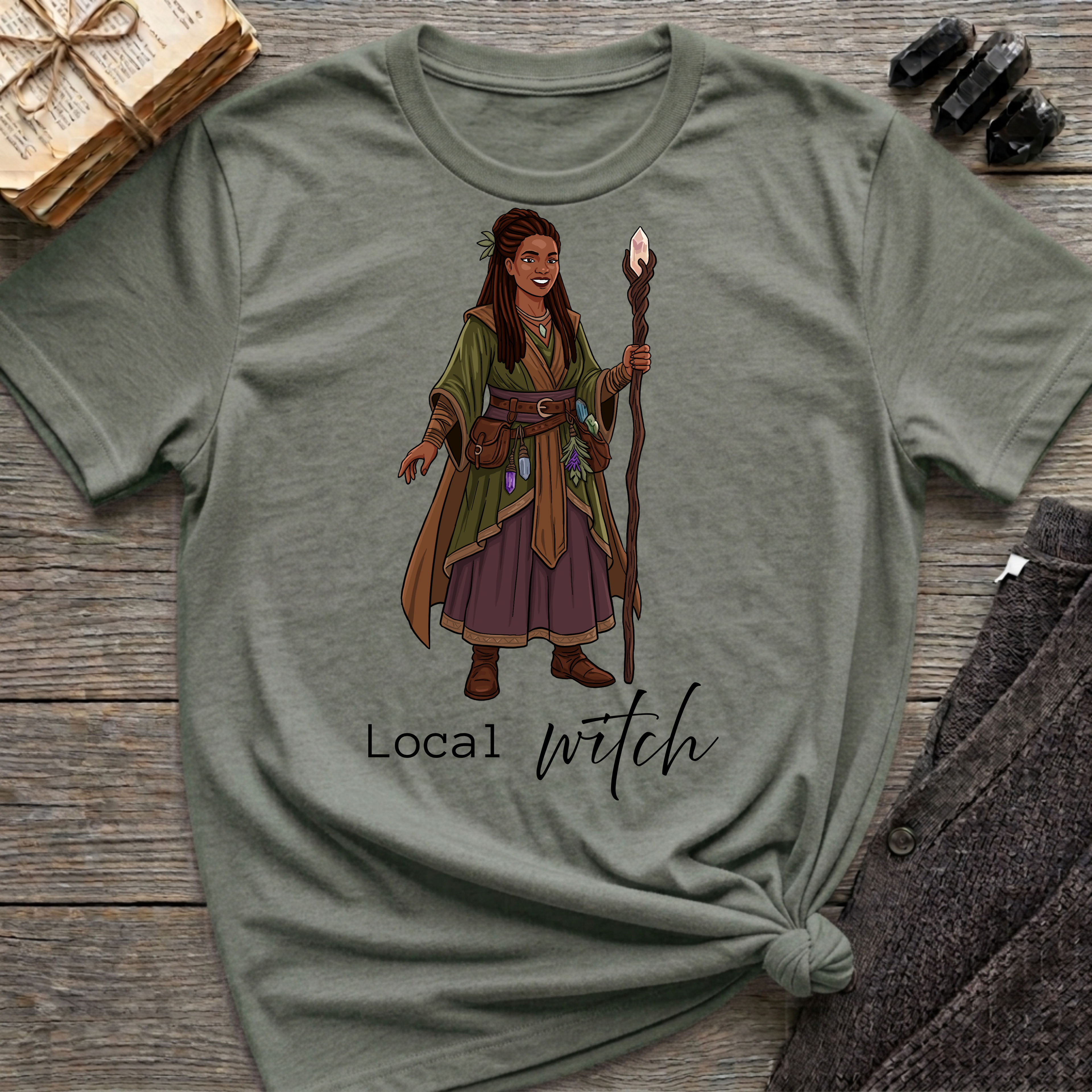 Local witch - Witch (Style 1) Graphic T-Shirt