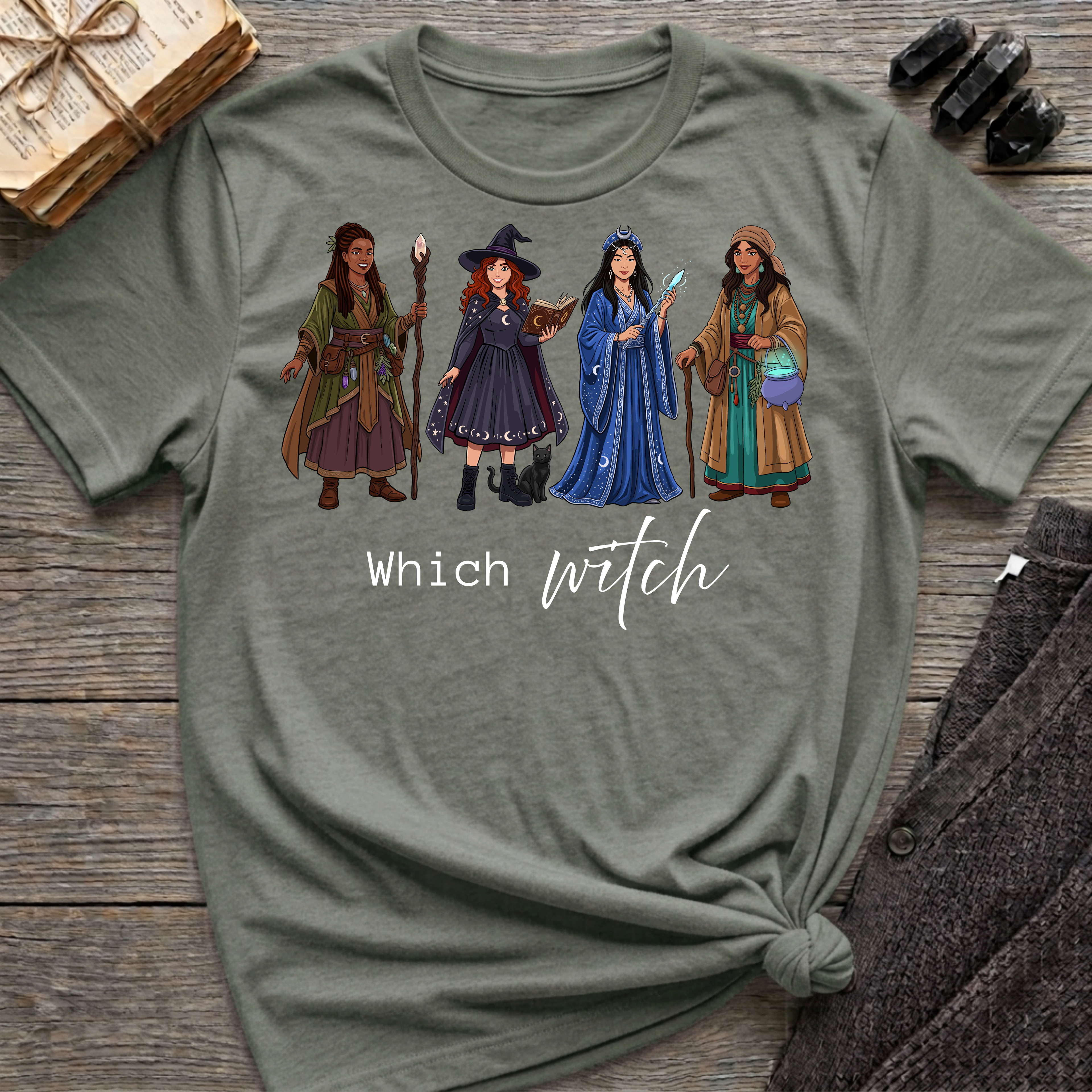 Which Witch - Witches (1-4) Graphic T-Shirt