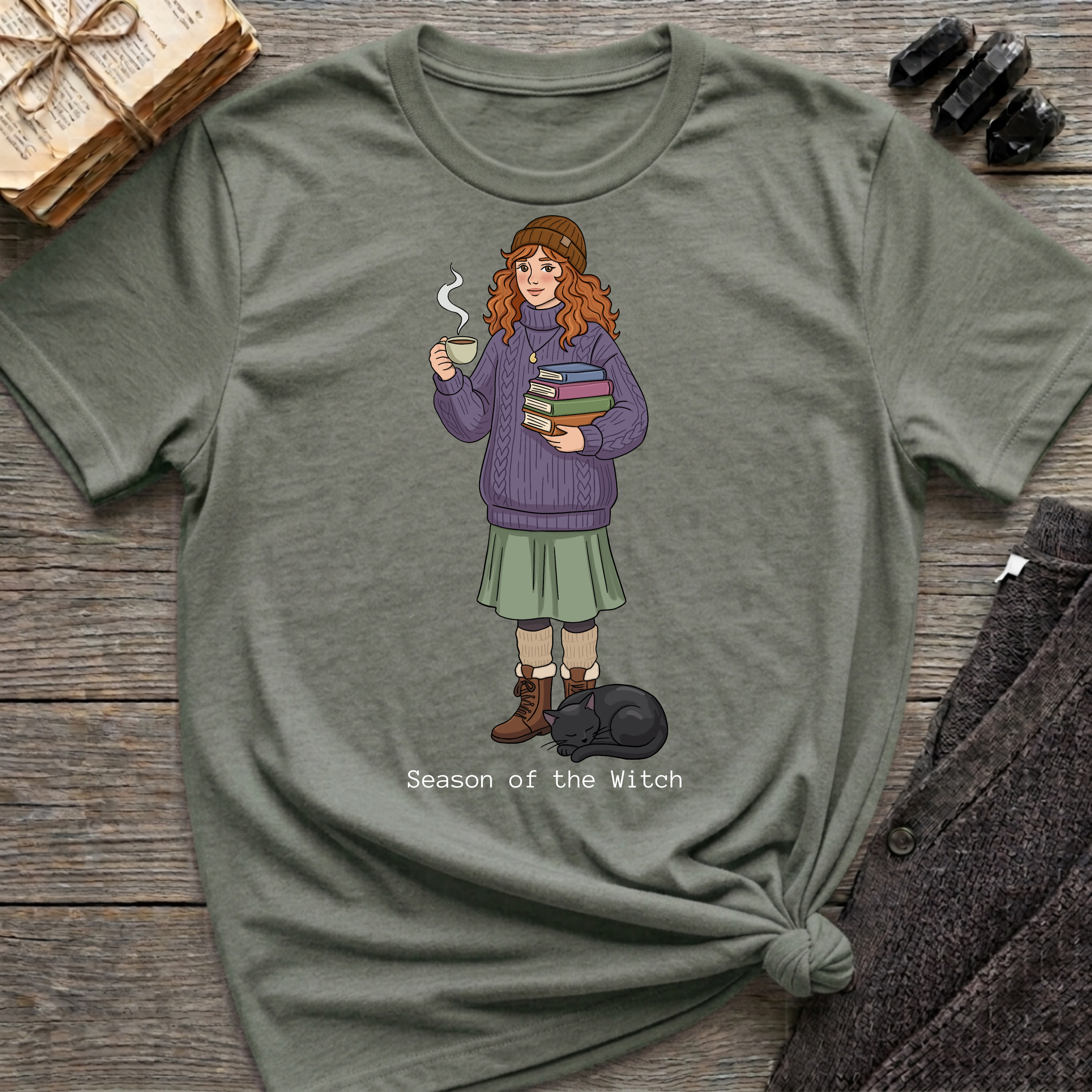 Season of the Witch - Witch (Style 5) Graphic T-Shirt