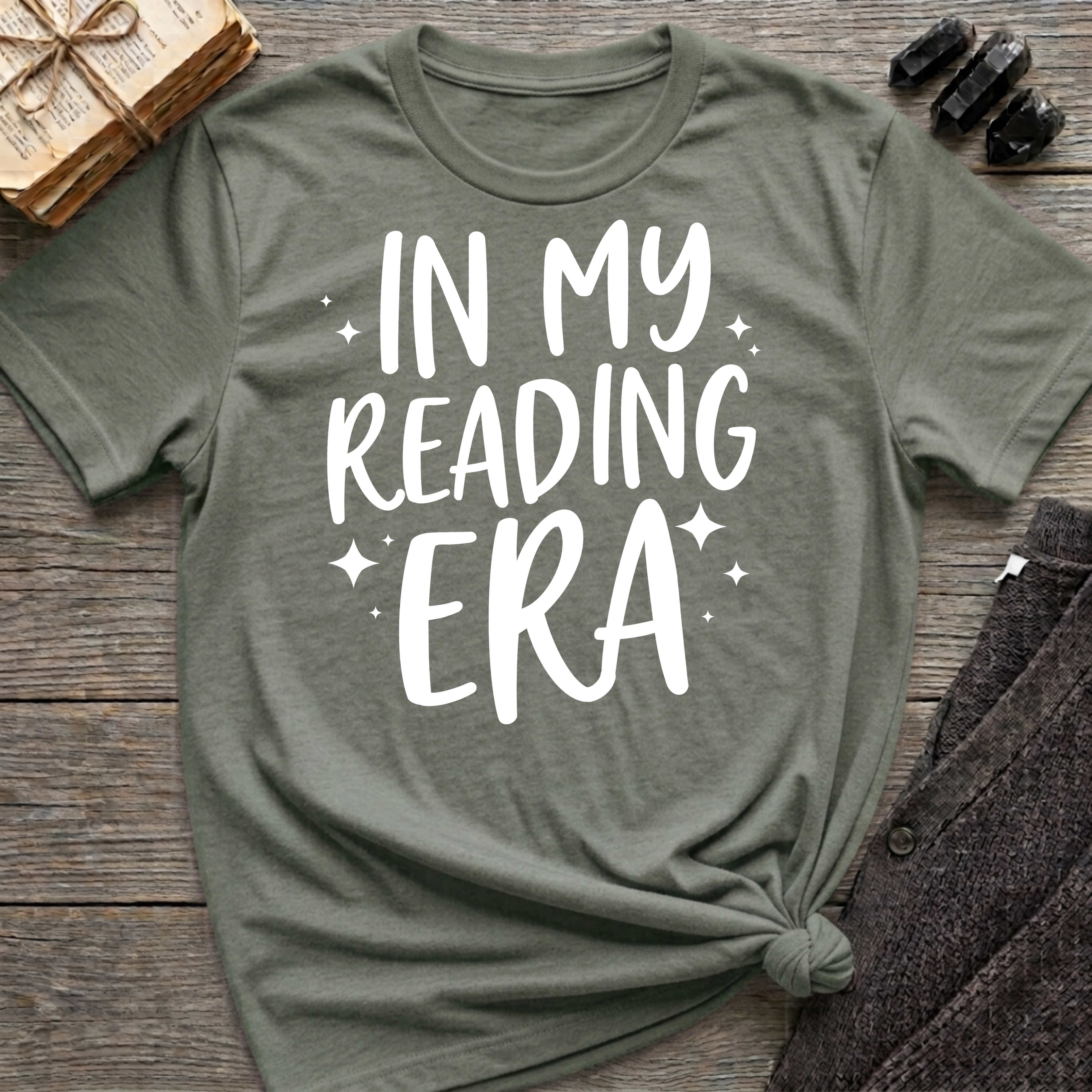 In My Reading Era - Typography T-Shirt