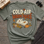 Cold Air, Warm Pages - Graphic T-Shirt
