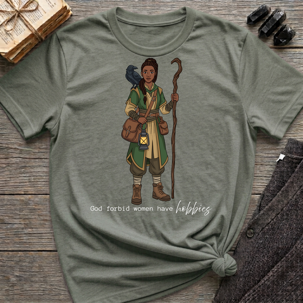 God Forbid Women Have Hobbies - Witch (Style 6) Graphic T-Shirt