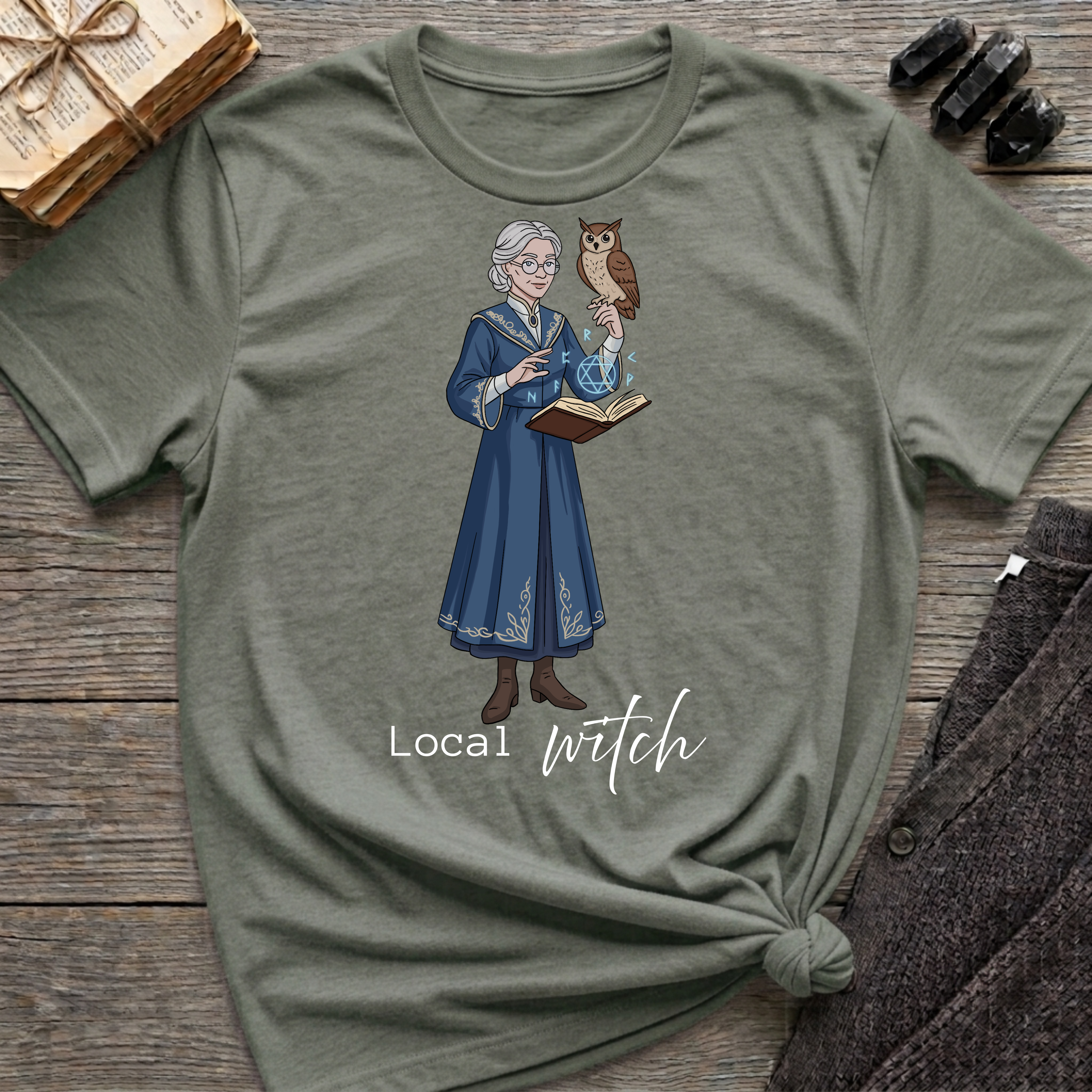 Local Witch - Witch (Style 7) Graphic T-Shirt