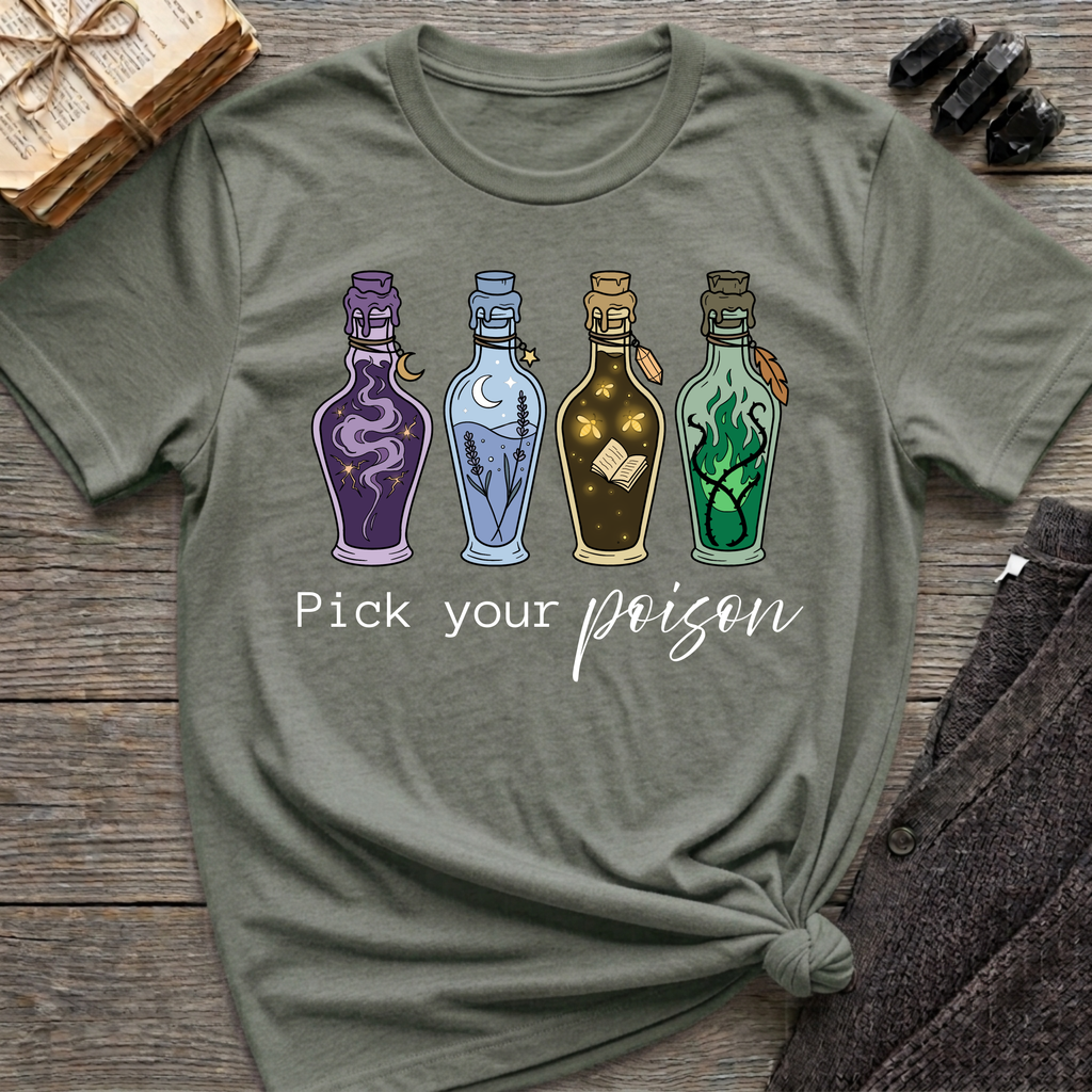 Pick your Poison - Potions Graphic T-Shirt