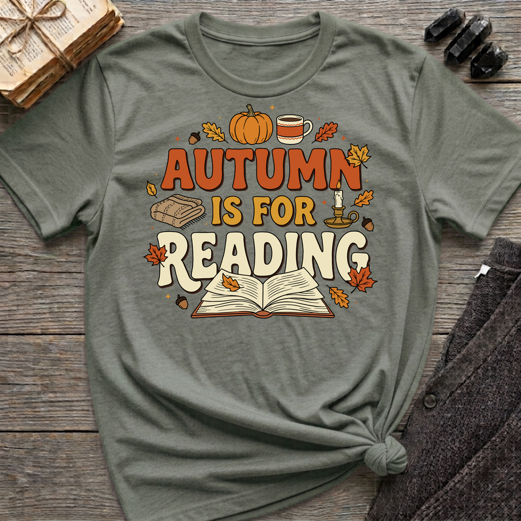 Autumn Is For Reading - Graphic T-Shirt