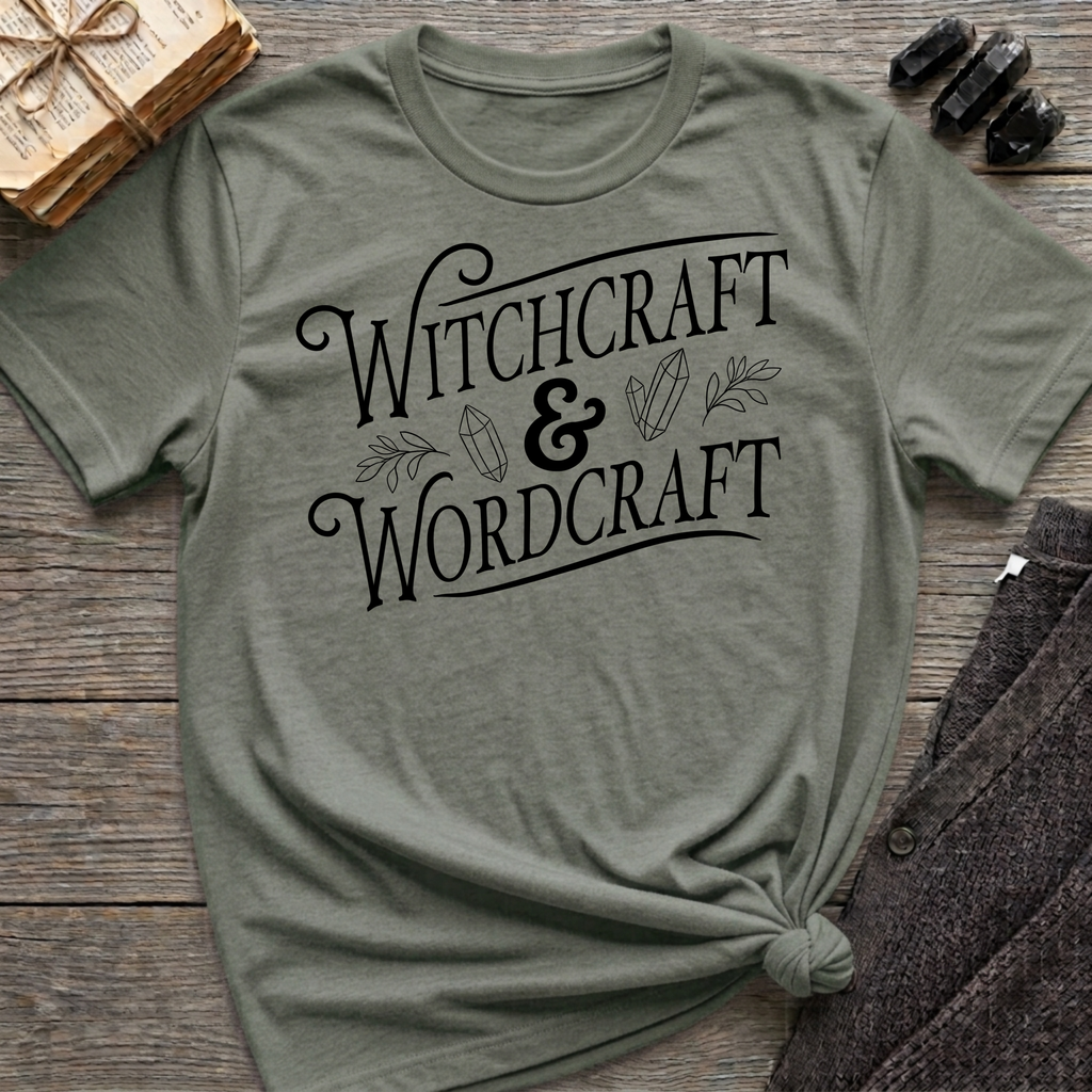 Witchcraft & Wordcraft - Typography T-Shirt