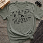Witchcraft & Wordcraft - Typography T-Shirt