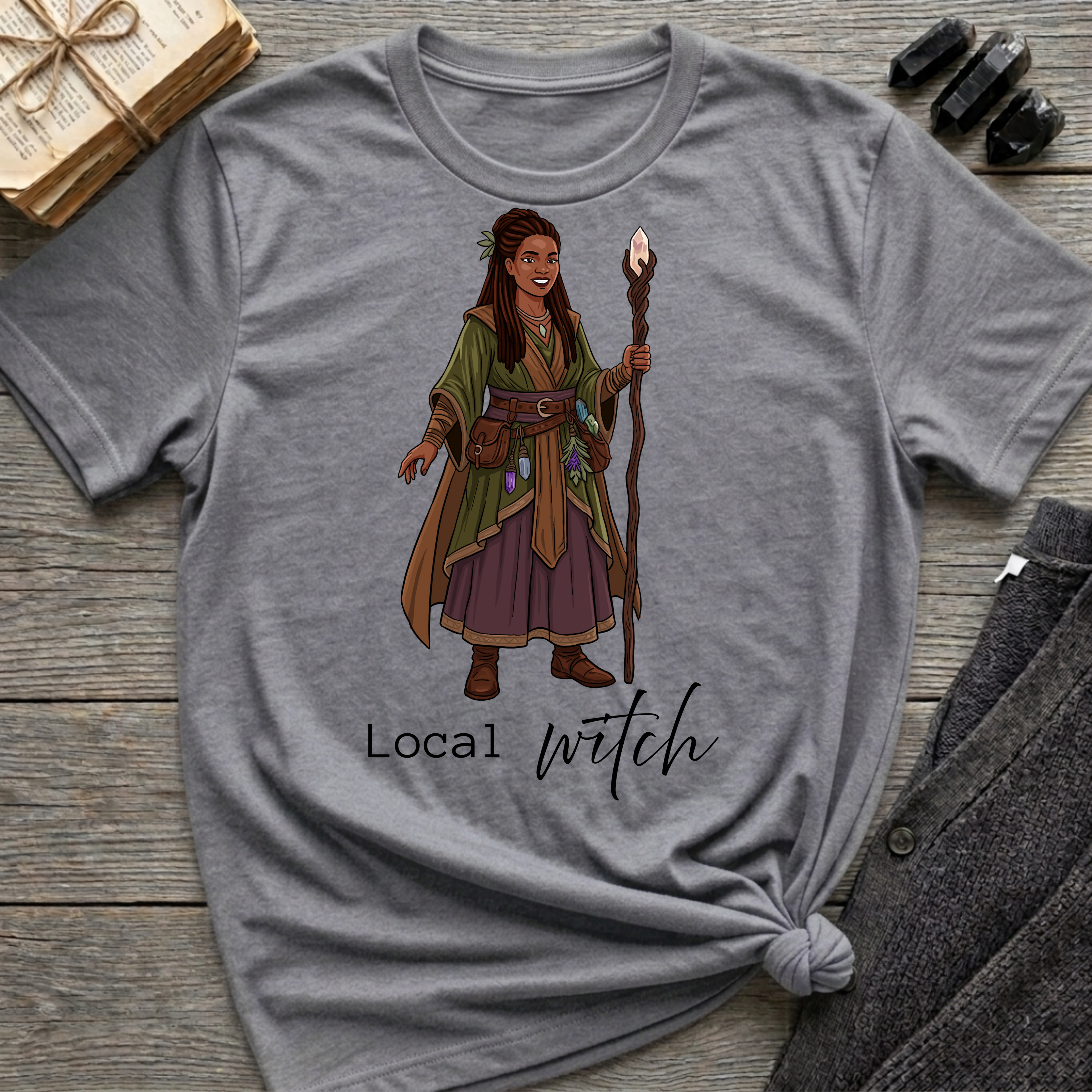 Local witch - Witch (Style 1) Graphic T-Shirt