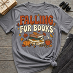 Falling for Books - Graphic T-Shirt