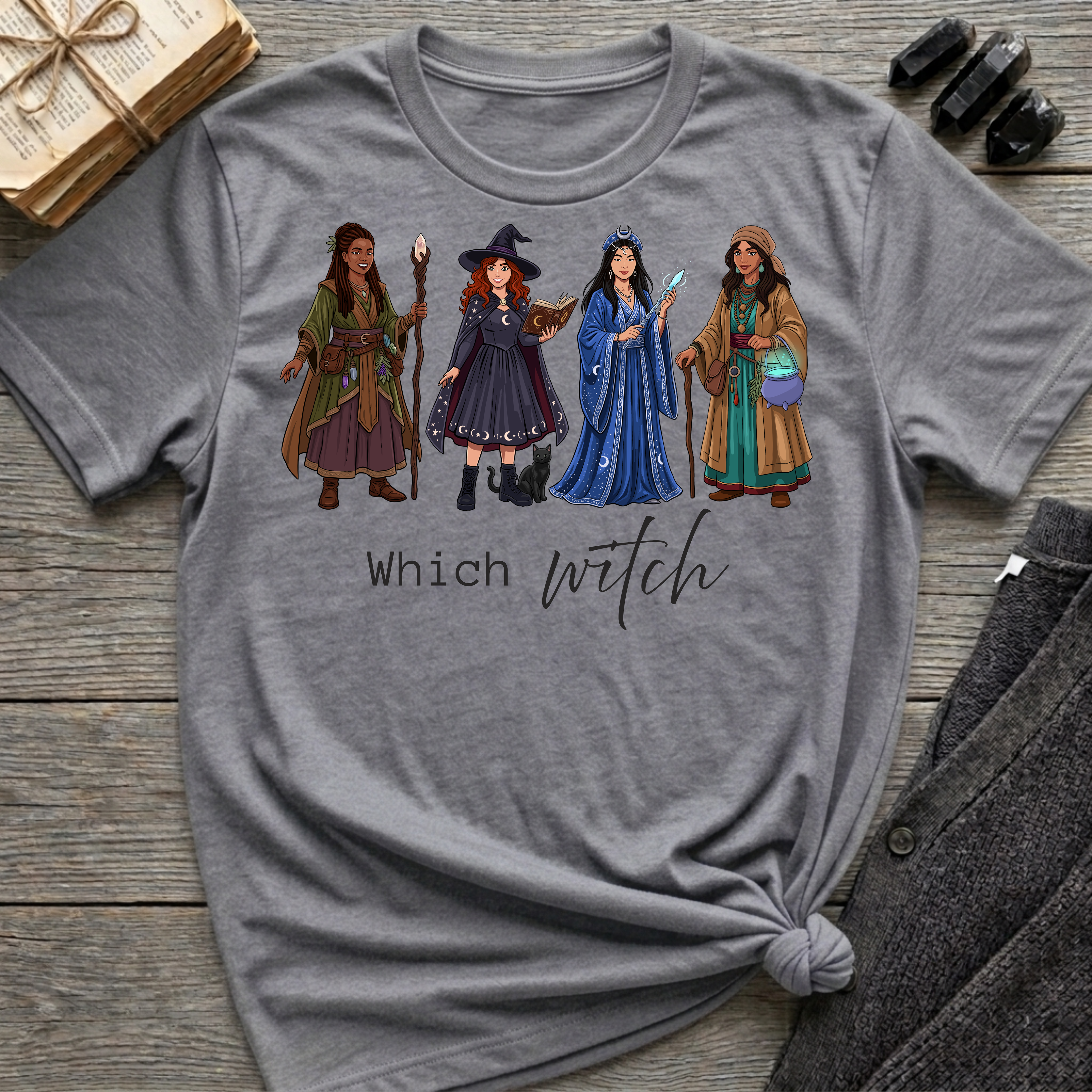 Which Witch - Witches (1-4) Graphic T-Shirt