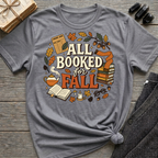 All Booked For Fall - Graphic T-Shirt