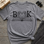 Book - Heart Book T-Shirt