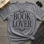 Book Lover - Typography T-Shirt