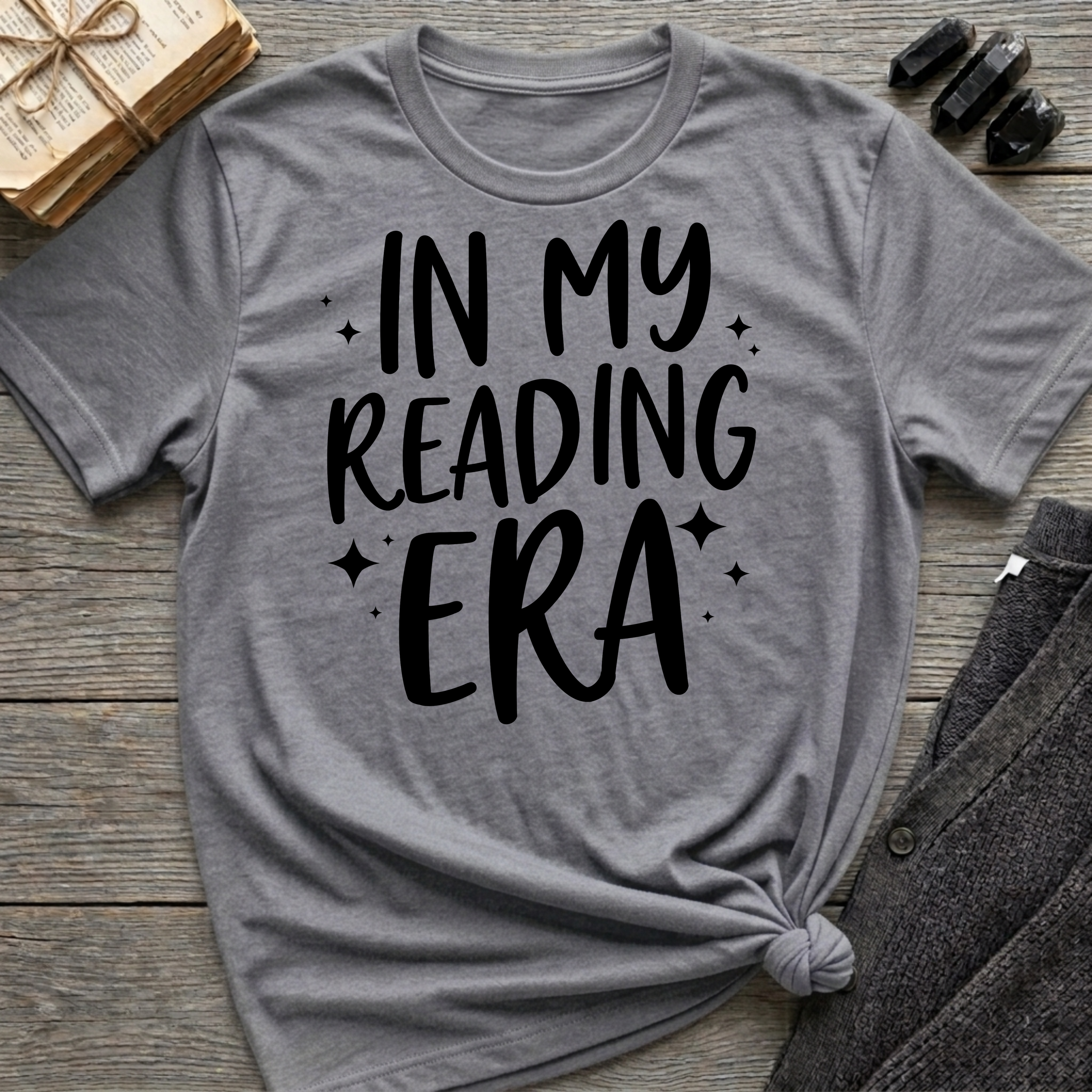 In My Reading Era - Typography T-Shirt