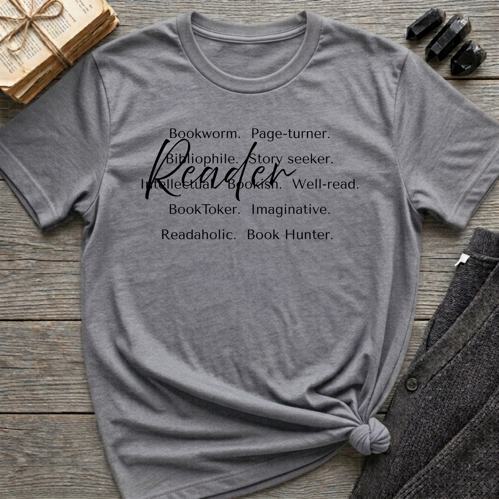 Reading definition - Typography T-Shirt