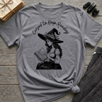 Cursed to Keep Reading - Reading Witch T-Shirt