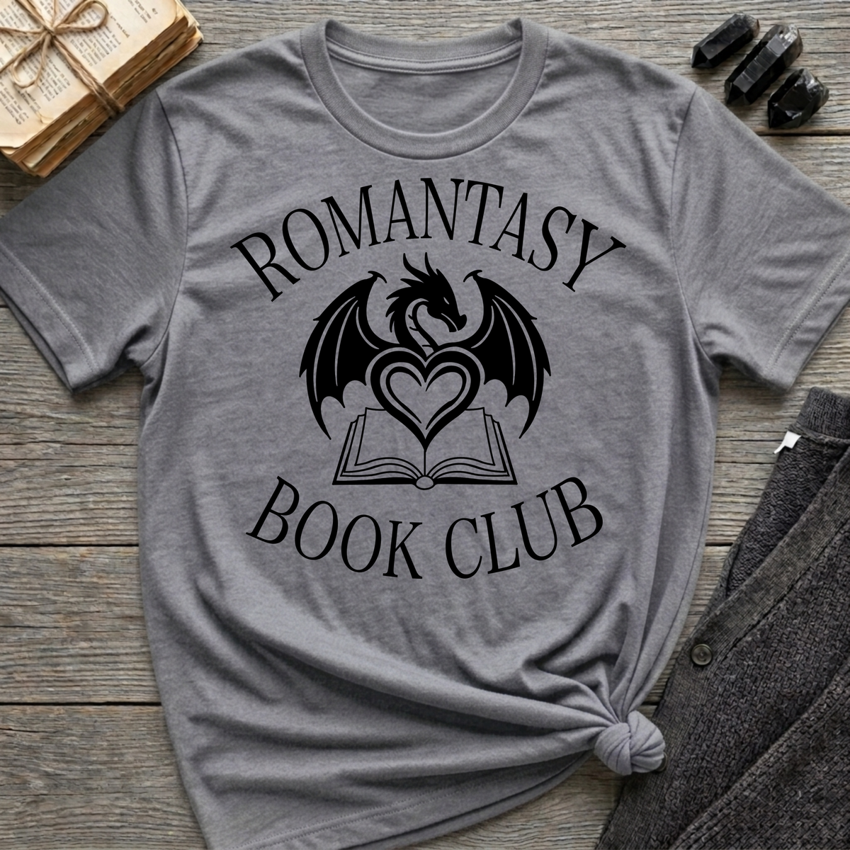 Romantasy Book Club - Typography T-Shirt
