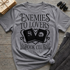 Enemies to lovers book club - Typography T-Shirt