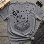 Books Are Magic - Typography T-Shirt