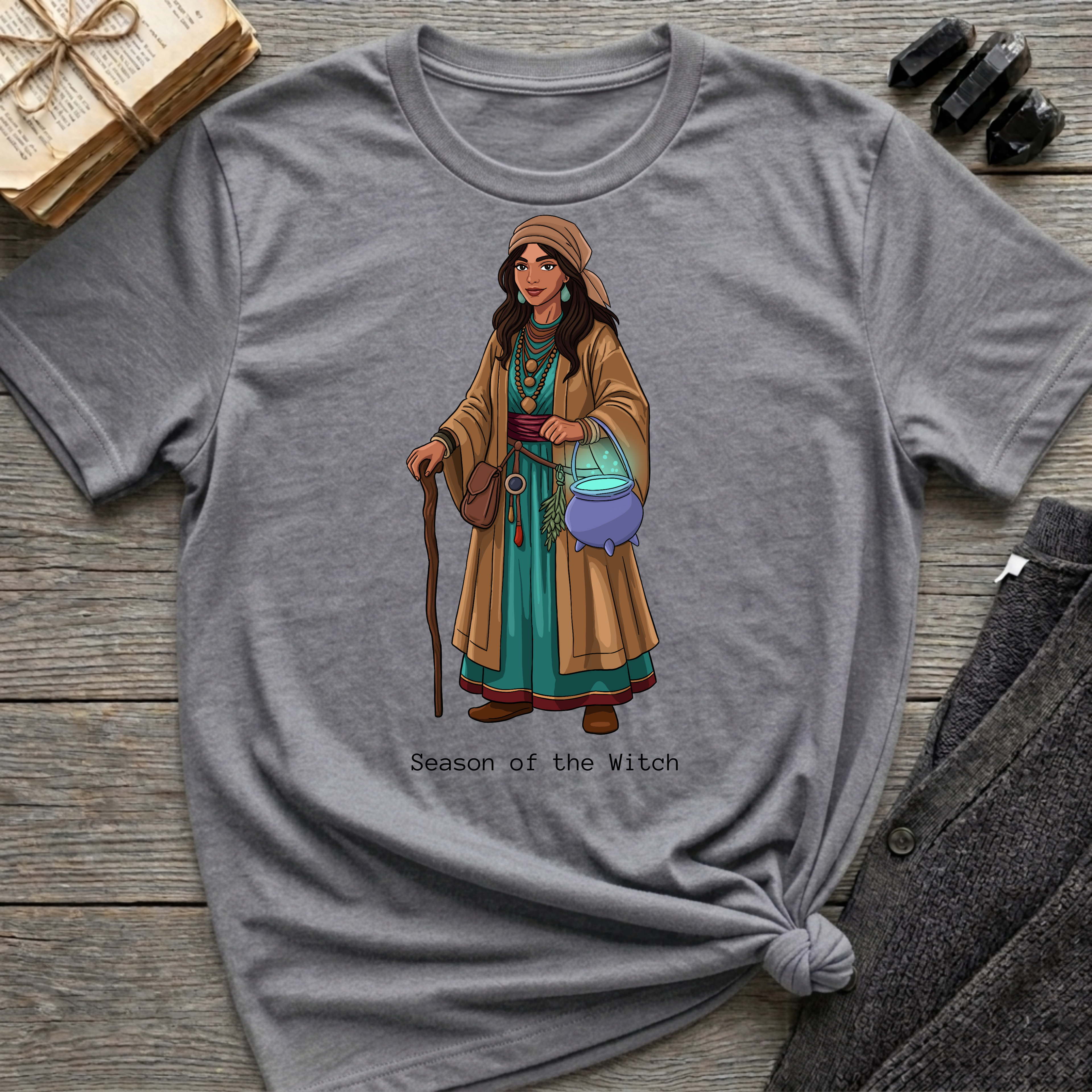 Season of the Witch - Witch (Style 4) Graphic T-Shirt